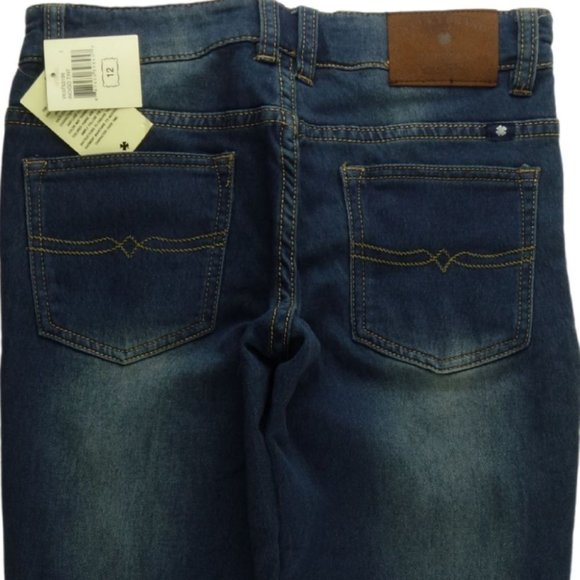 NWT Lucky Brand Billy Straight Jeans Boys 12 A899 - Picture 3 of 4